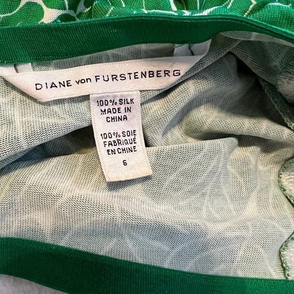 DIANE VON FURSTENBERG Silk Jersey Carina Skirt US 6 - Picture 5 of 9